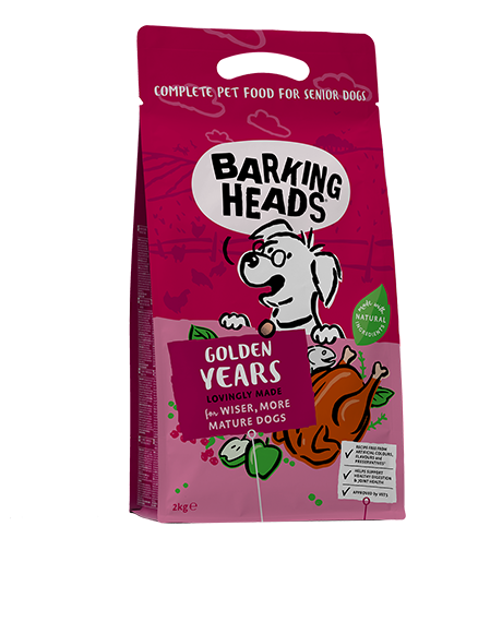 barking heads golden years 2kg